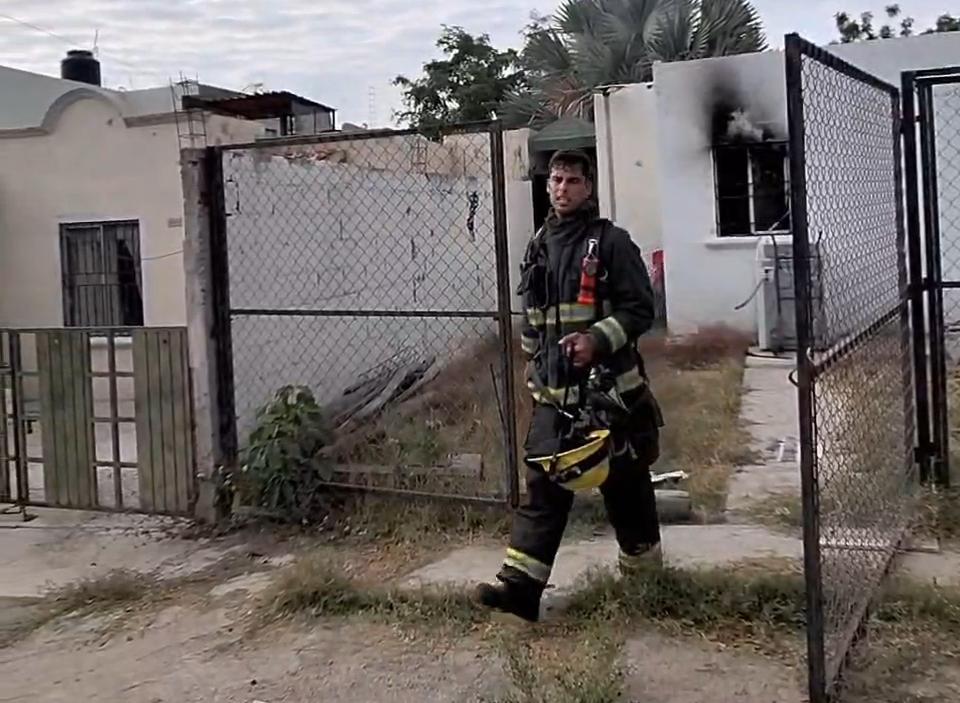 Incendian domicilio en Los Huertos de Culiacán, no hay lesionados
