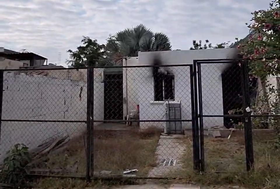 Incendian domicilio en Los Huertos de Culiacán, no hay lesionados