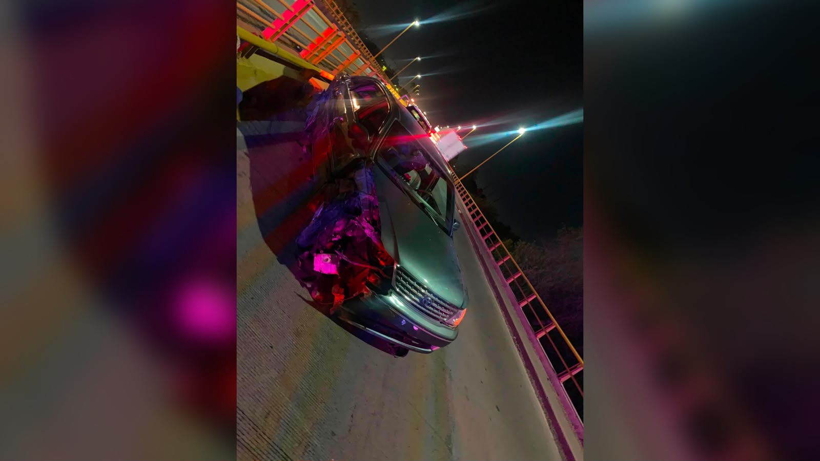Joven choca contra muro de contención en la México 15 en Guasave, Sinaloa