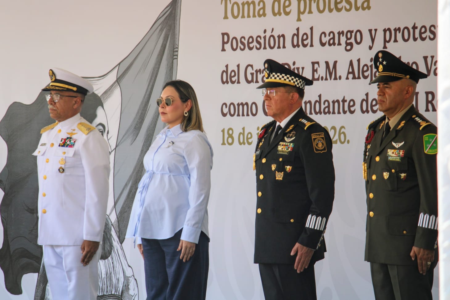 Llega Alejandro Vargas a la III Región Militar; hacía 4 meses Héctor Ávila Alcocer había tomado el mando