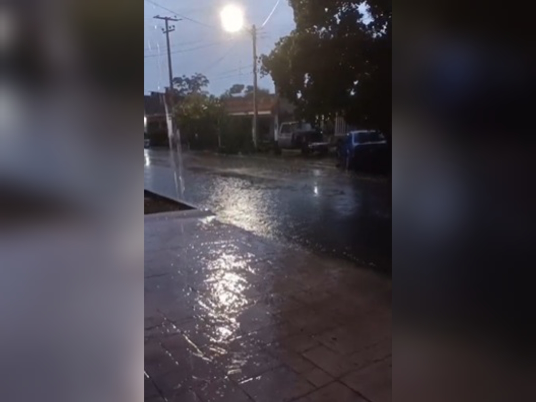 Lluvias en Ahome este lunes