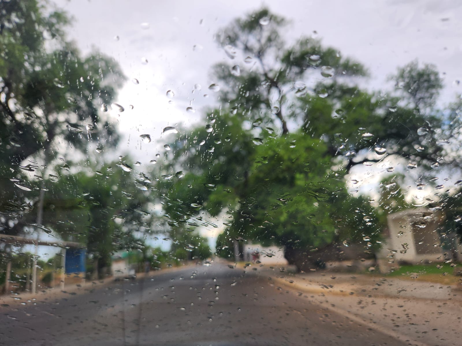 Lluvias en Guasaven este lunes