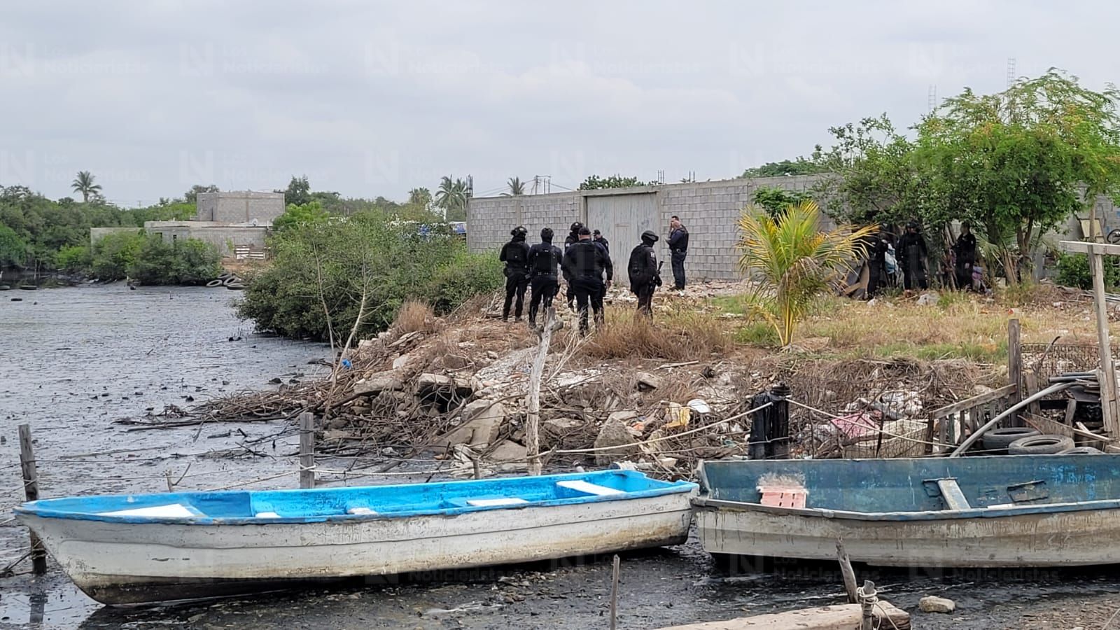 Localizan torso humano en zona de marismas de la colonia Quinta Chapalita en Mazatlán, Sinaloa