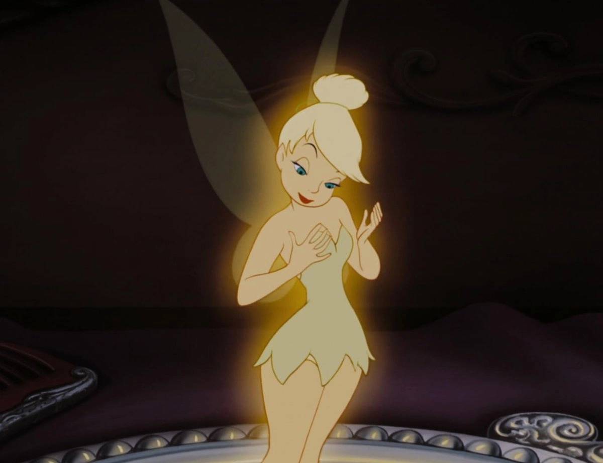 Campanita en la película de Peter Pan