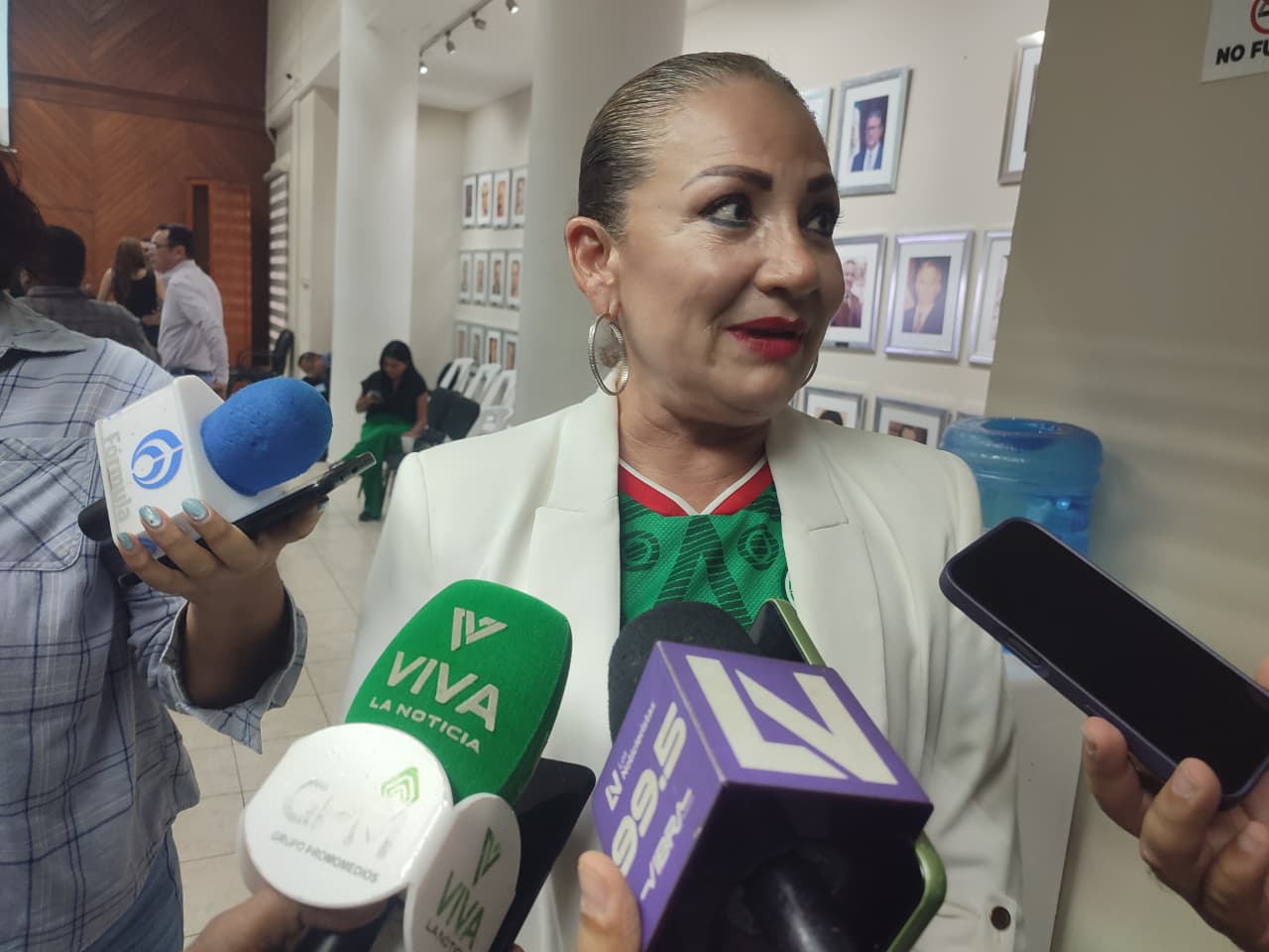 Maribel Cholet, presidenta del PRI en Mazatlán