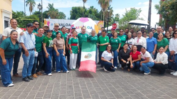 Mocorito vive la fiesta mundialista con gran afluencia en la transmisión inaugural del Mundial 2026