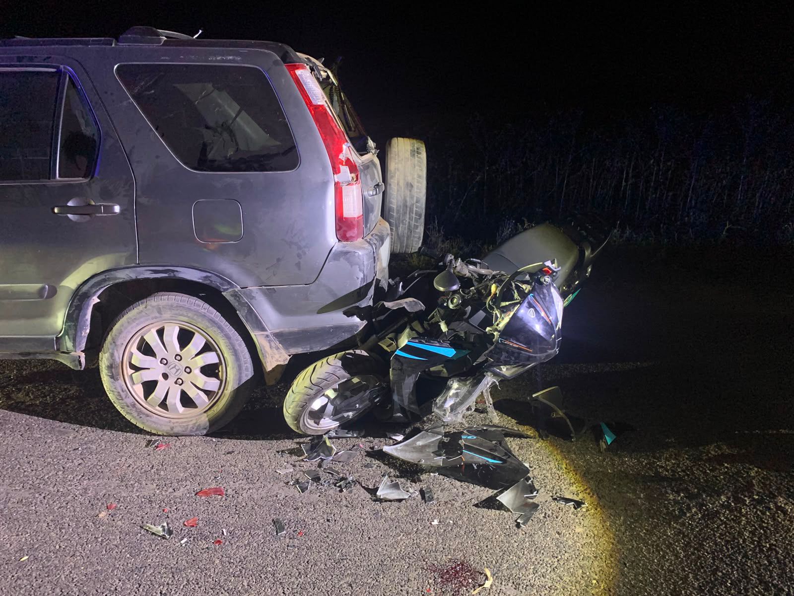 Motociclistas resulta herido tras choque por alcance en Guasave