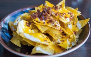 Nachos con queso