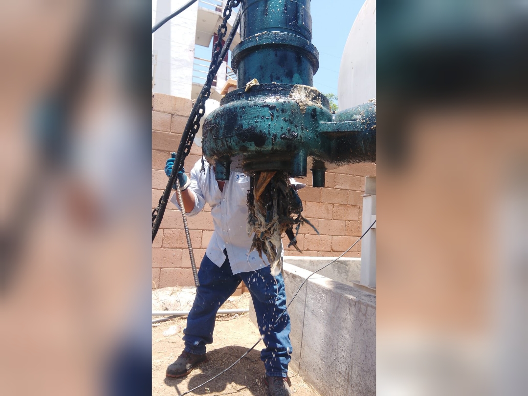 Obras de drenaje en Culiacán
