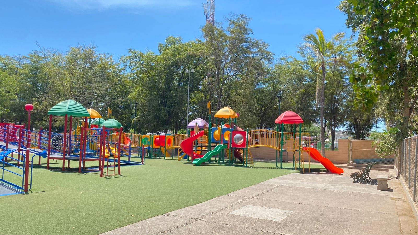 Parque Villafañe en Guasave; este viernes 26 de junio regresan el chapoteadero, trenecito y juegos recreativos