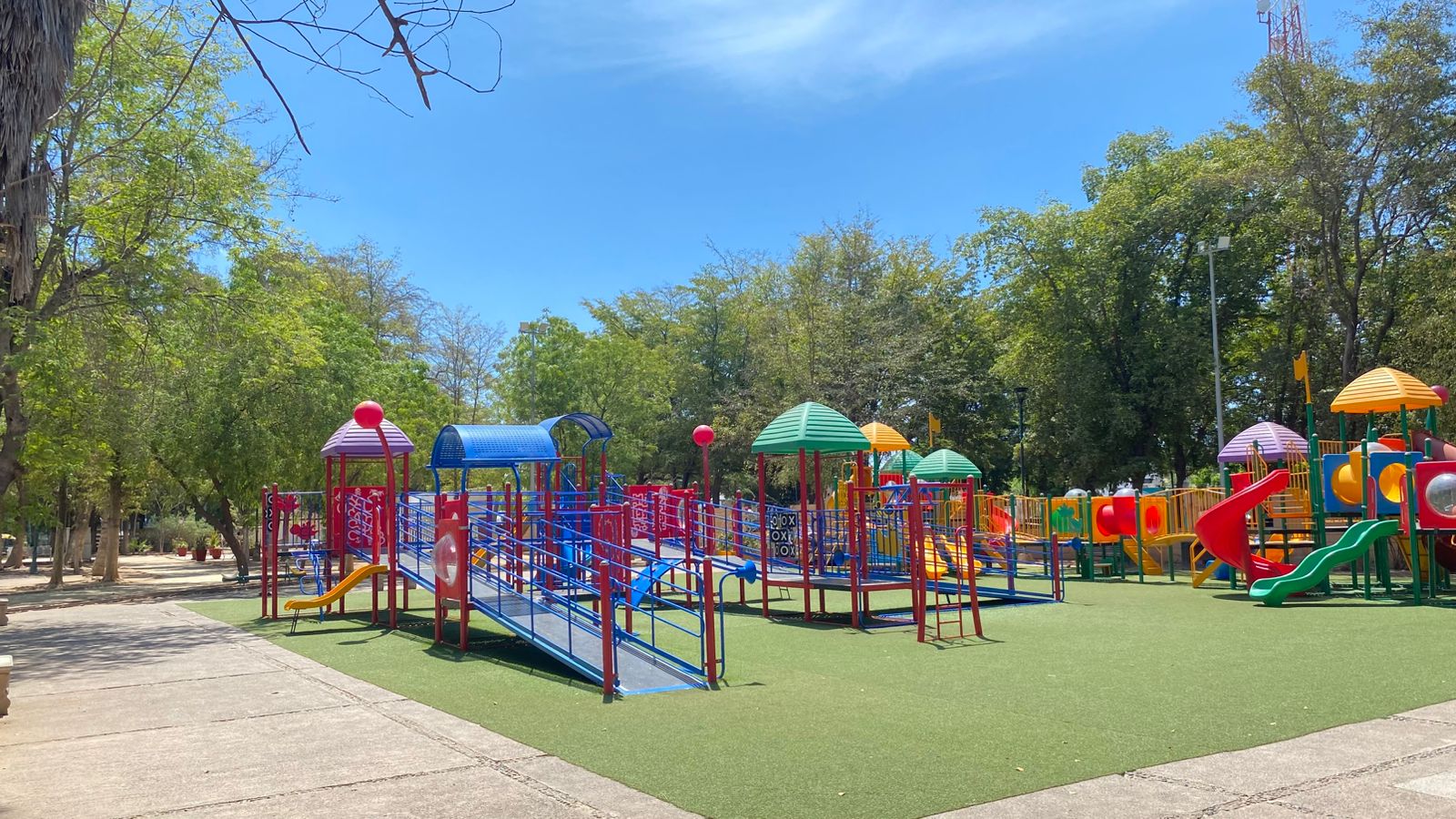 Parque Villafañe en Guasave; este viernes 26 de junio regresan el chapoteadero, trenecito y juegos recreativos