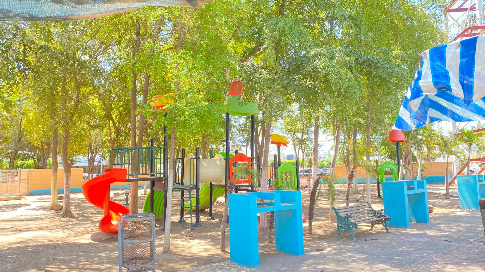 Parque Villafañe en Guasave; este viernes 26 de junio regresan el chapoteadero, trenecito y juegos recreativos