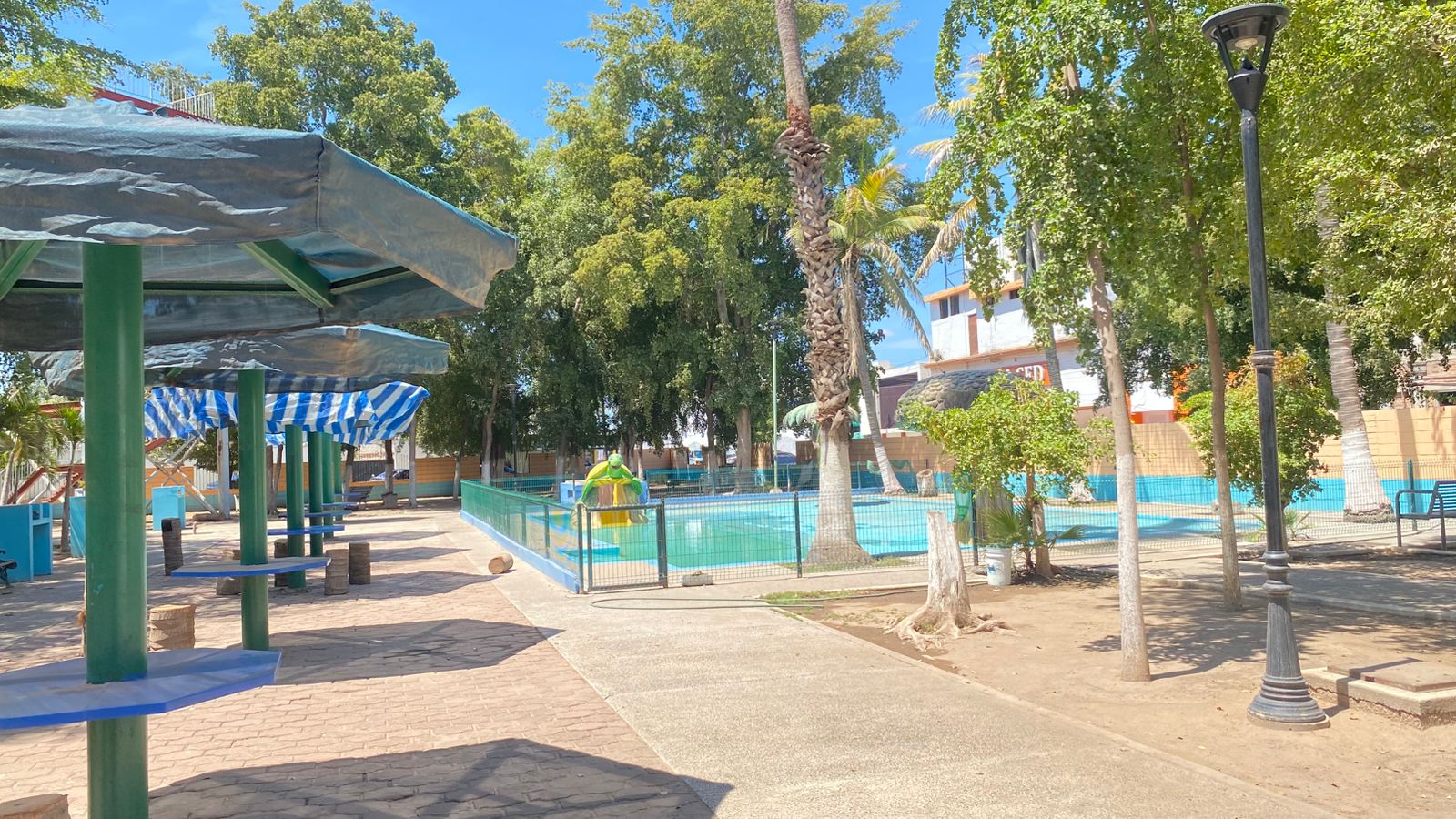 Parque Villafañe en Guasave; este viernes 26 de junio regresan el chapoteadero, trenecito y juegos recreativos