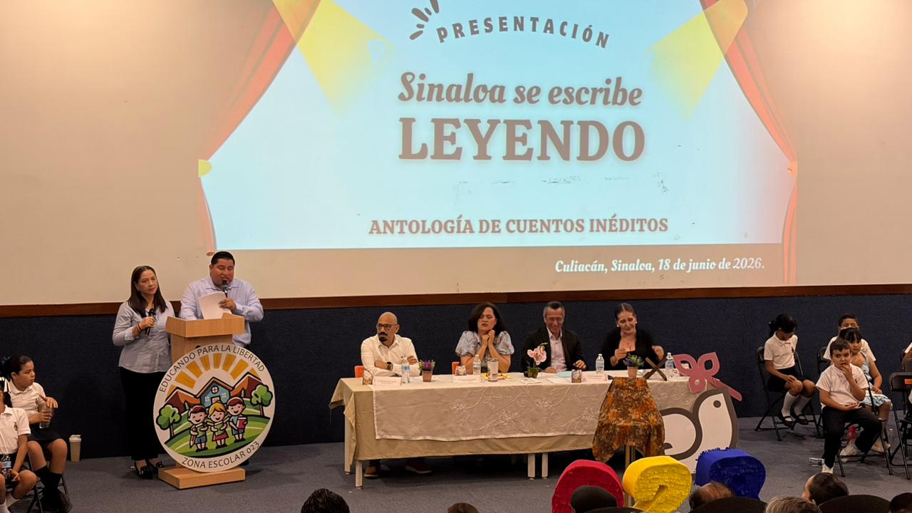 Presentan antología de cuentos