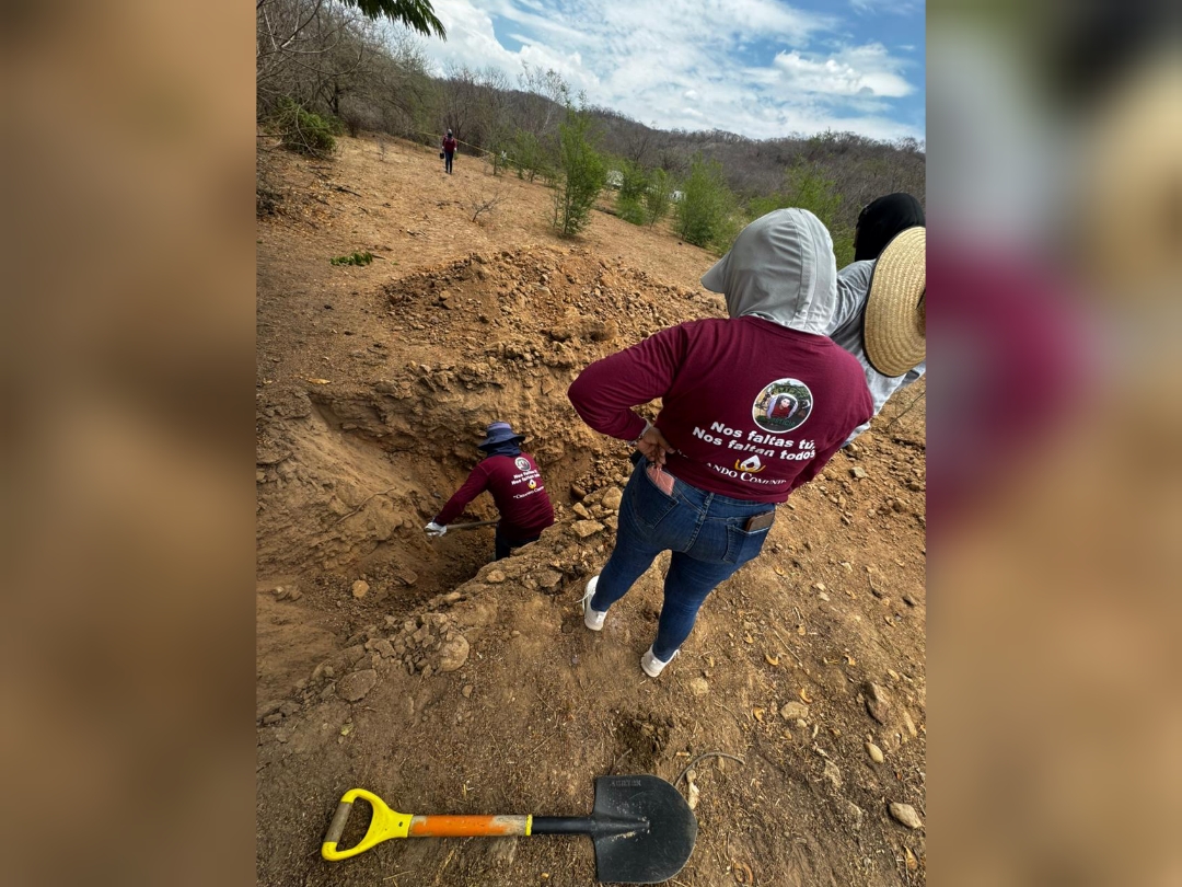Rastreadoras encuentras restos oséos en Concordia
