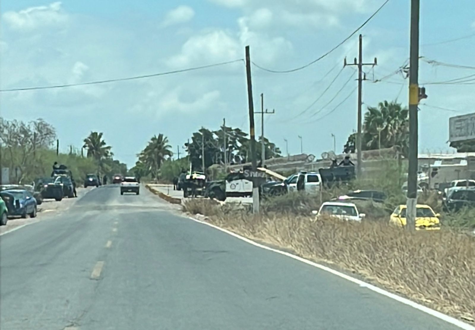 Realizan operativo en las afueras del Cefereso de Guasave, Sinaloa