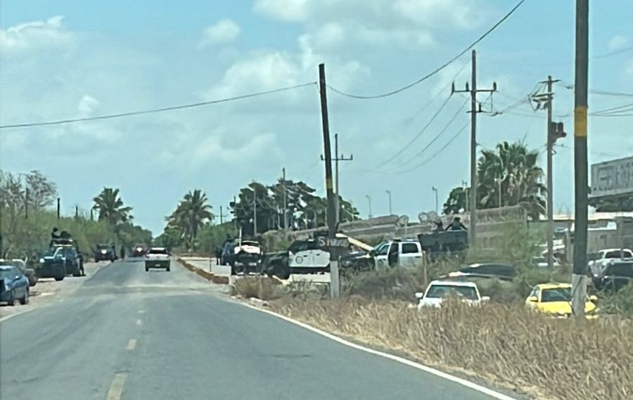 Realizan operativo en las afueras del Cefereso de Guasave, Sinaloa
