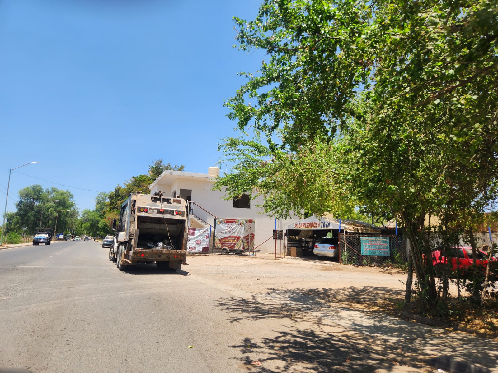 Recolección de basura en Guasave