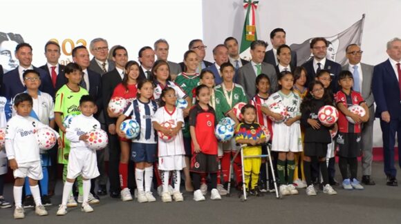 Apuestan por los jóvenes: Sheinbaum y Liga MX van por las futuras estrellas del futbol mexicano con red nacional de semilleros