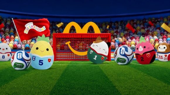 ¡Llegaron los Squishmallows del Mundial 2026! Así puedes conseguir los 13 coleccionables de McDonald’s