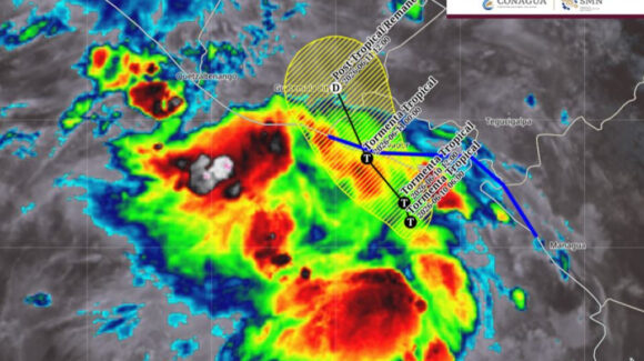 Mientras la tormenta tropical ‘Cristina’ se aleja; otra zona de baja presión ‘enciende’ la vigilancia en México