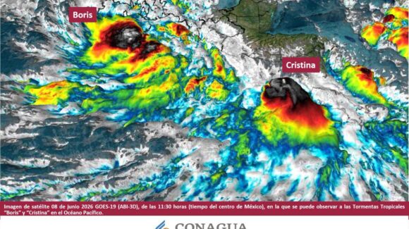 Tormenta tropical ‘Cristina’ se forma en el Pacífico; ‘Boris’ amenaza costas de México