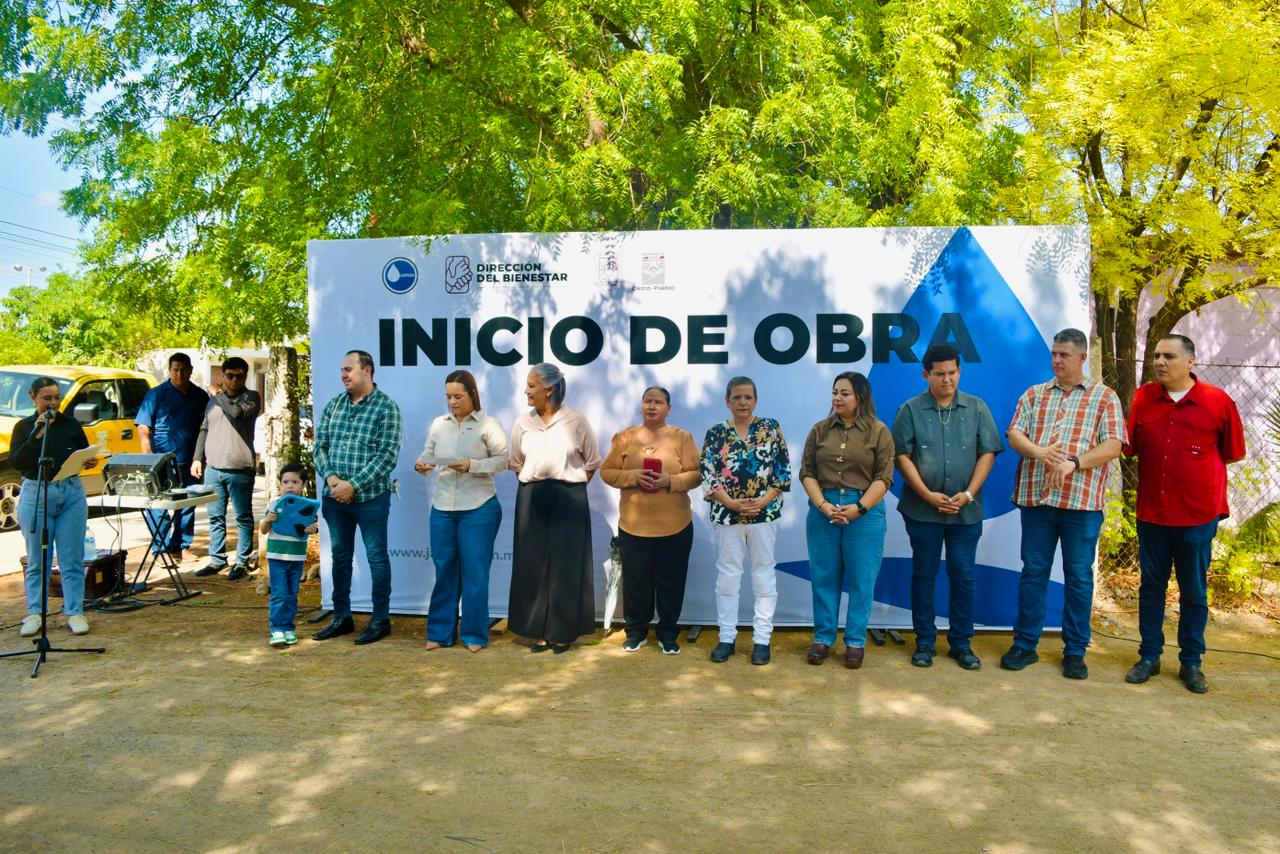 Tras décadas de espera, inician obras de drenaje sanitario en Guamúchil