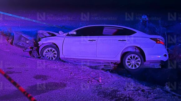 Identifican a la mujer que murió en accidente carretero en León Fonseca, Guasave, Sinaloa