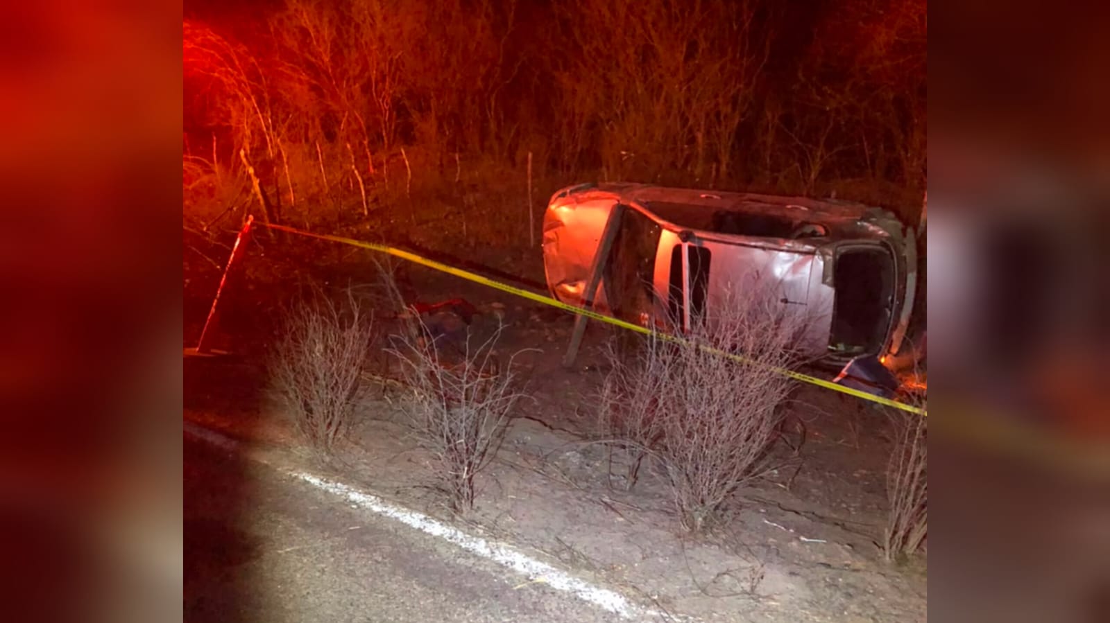 Accidente en El Fuerte, Sinaloa
