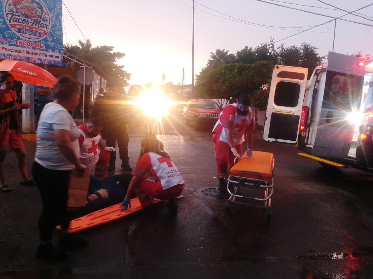 Accidente en León Fonseca, Guasave