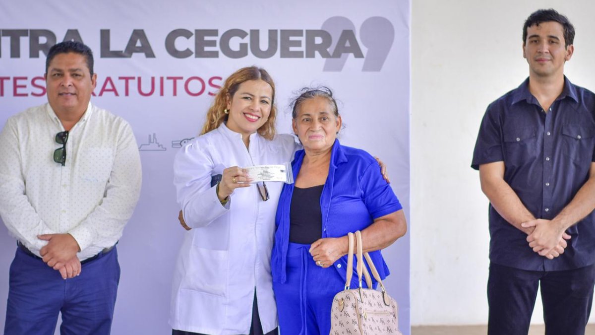ahomenses estrenan lentes para mejorar la vista evento