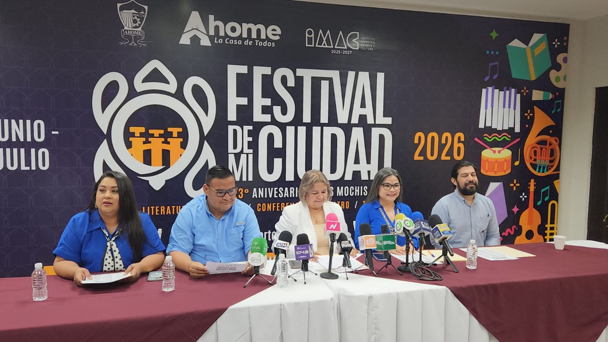 Anuncian Festival de mi Ciudad para celebrar 123 aniversario de Los Mochis