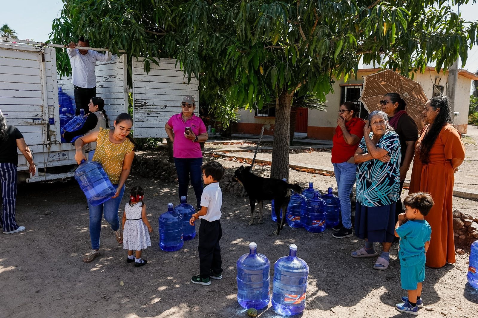Llega Aquatón a comunidades de Elota