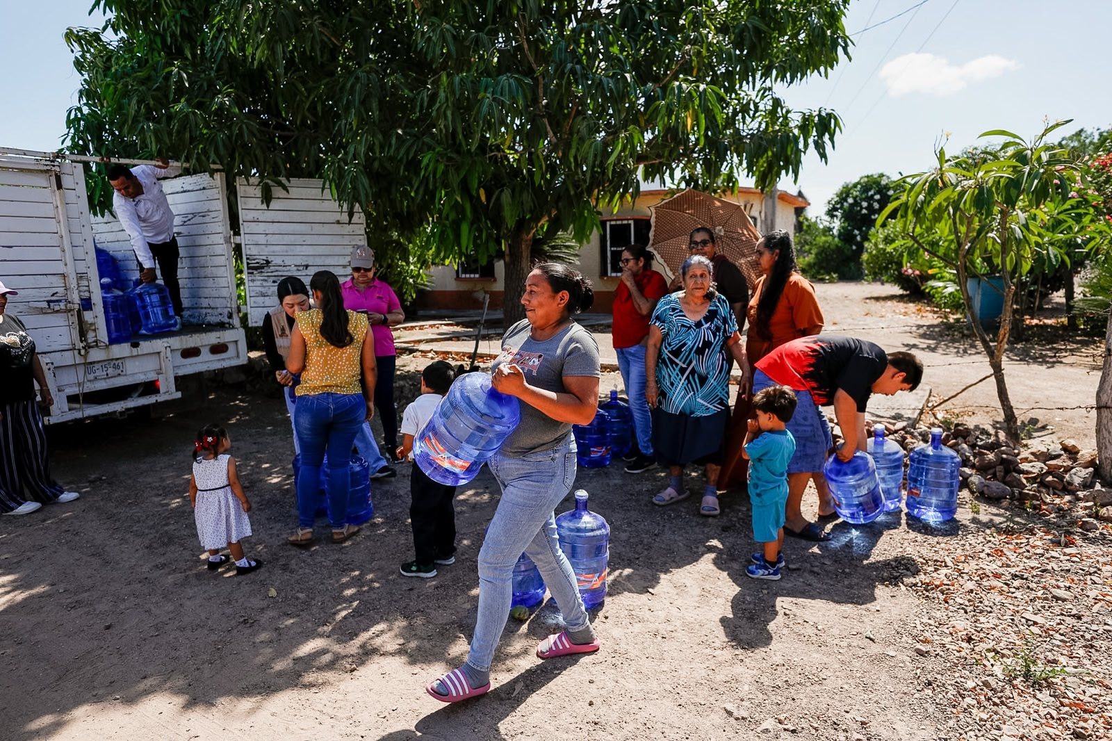 Llega Aquatón a comunidades de Elota