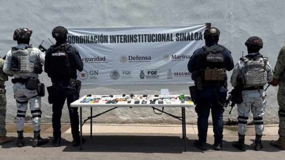 Puntas, celulares, trituradora de marihuana y un módem, localizan en una nueva revisión del penal de Aguaruto, Culiacán