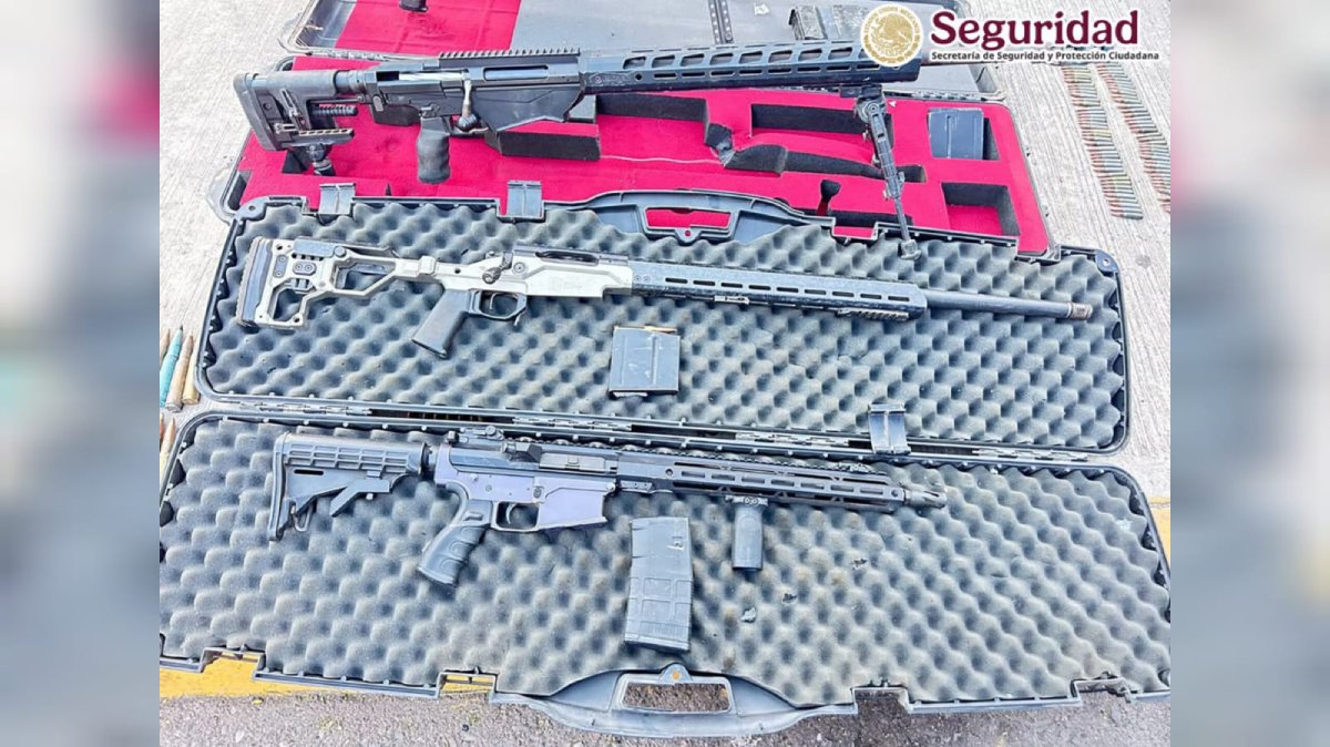 aseguran 50 armas cerca de jesus maria y la presa del varejonal culiacan