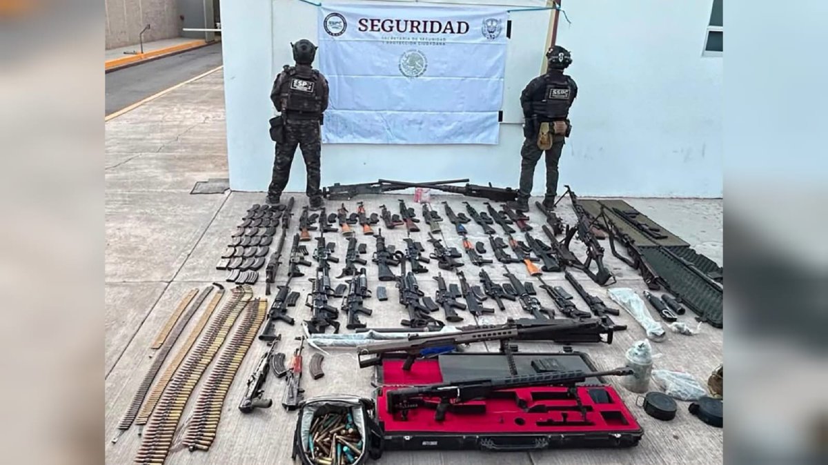 aseguran 50 armas cerca de jesus maria y la presa del varejonal