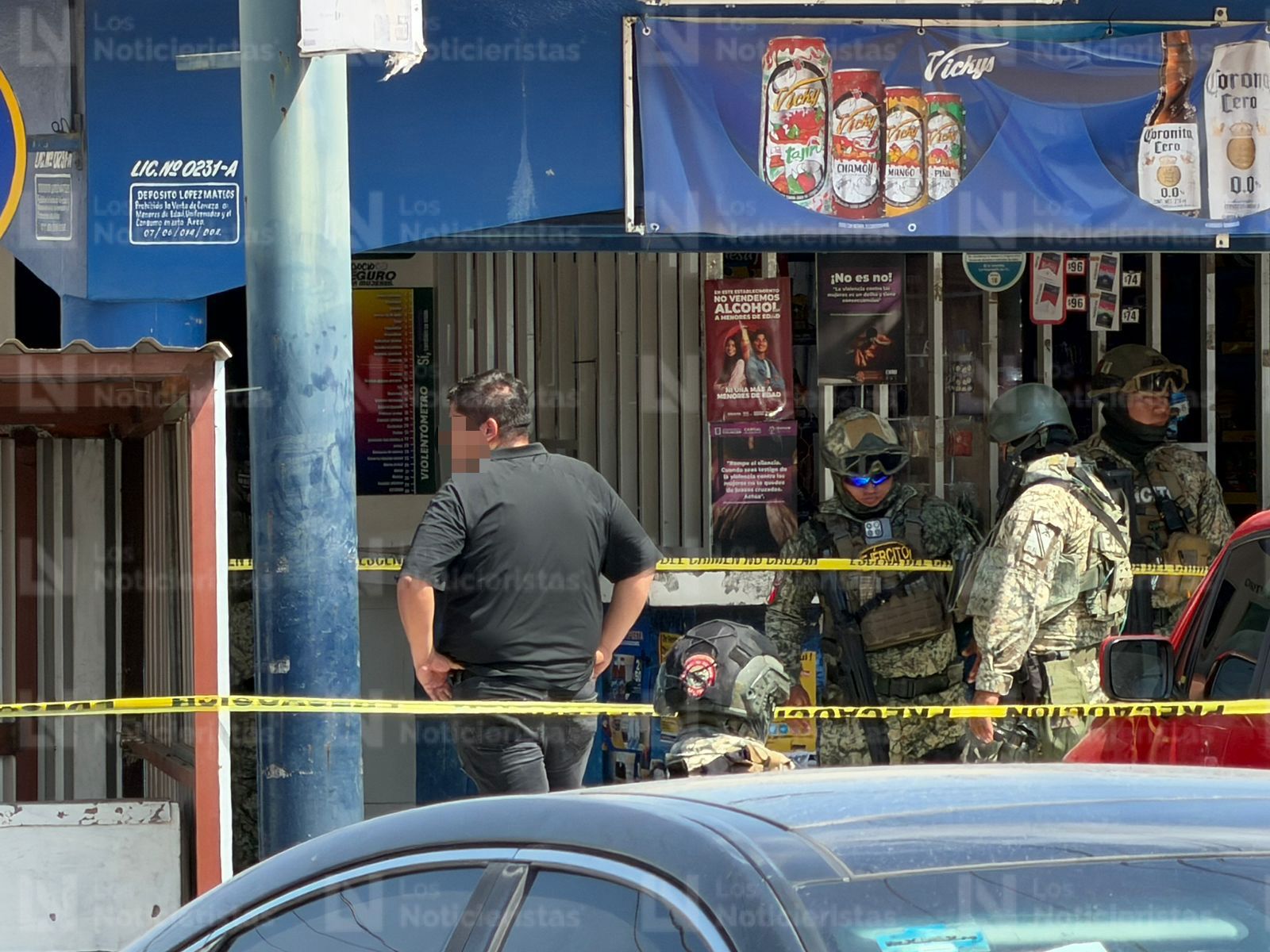 Asesinan a balazos a dueño de expendio de cerveza en colonia Josefa Ortiz de Domínguez, en Culiacán