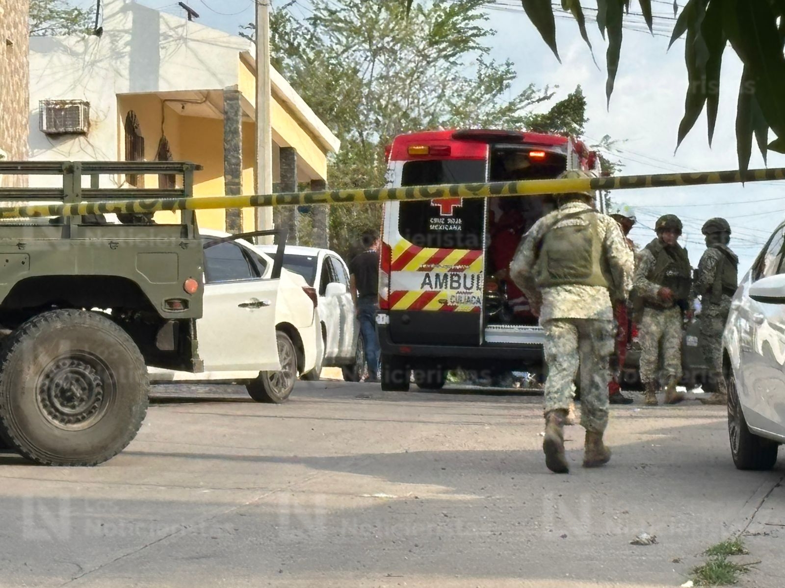 Una mujer sin vida y un herido deja ataque armado en la República Mexicana de Culiacán.