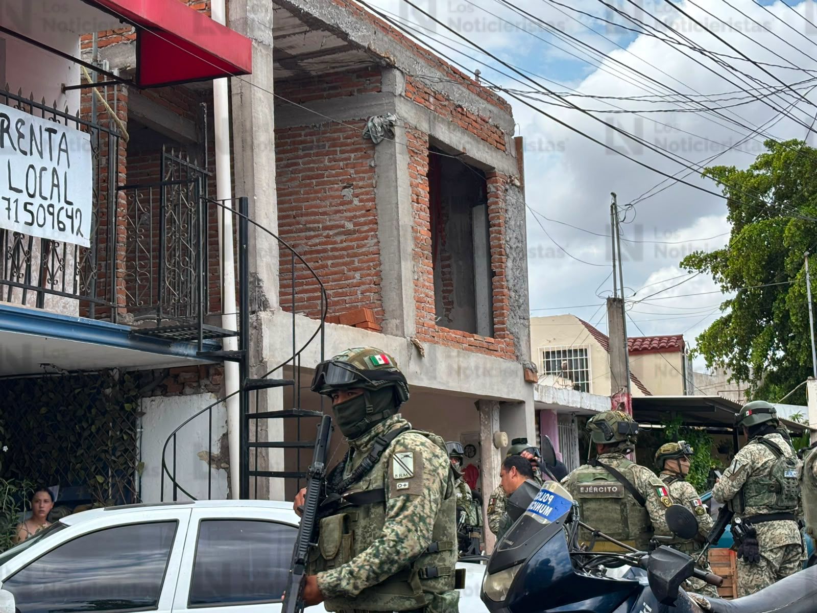 Ataque aramdo en el sector Lomas del Boulevard o Salvador Alvarado