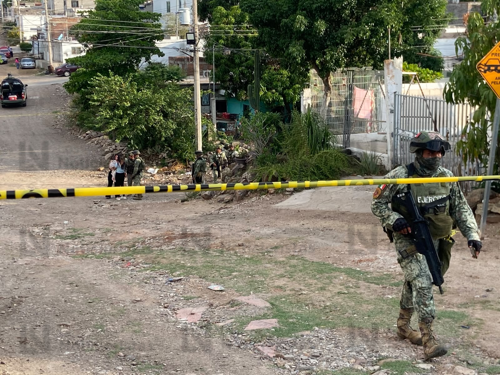 Ataque armado en la Col. Lázaro Cárdenas deja una persona sin vida
