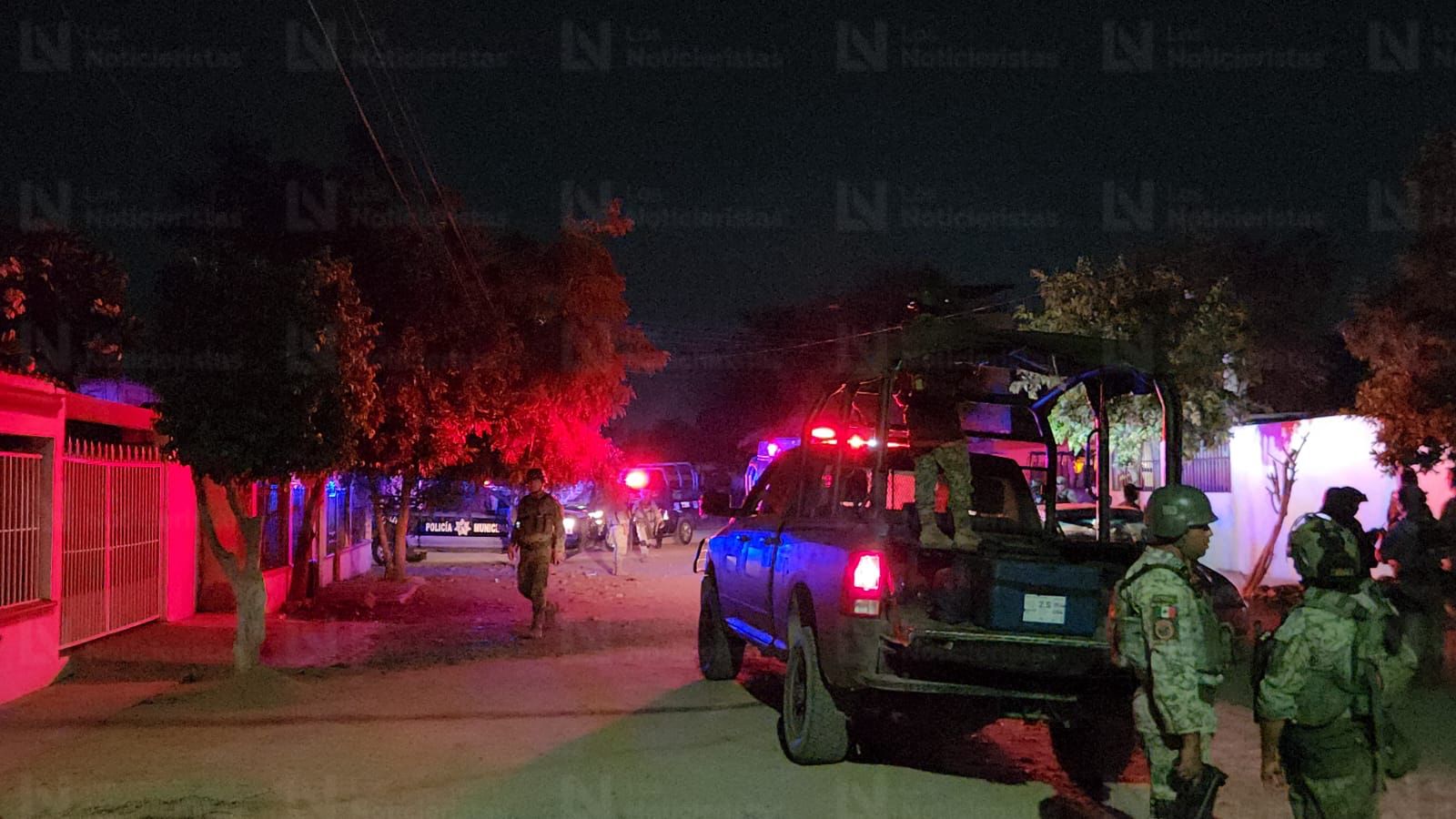Ataque armado en la Col. Pemex de Culiacán, Sinaloa, deja dos muertos y un herido