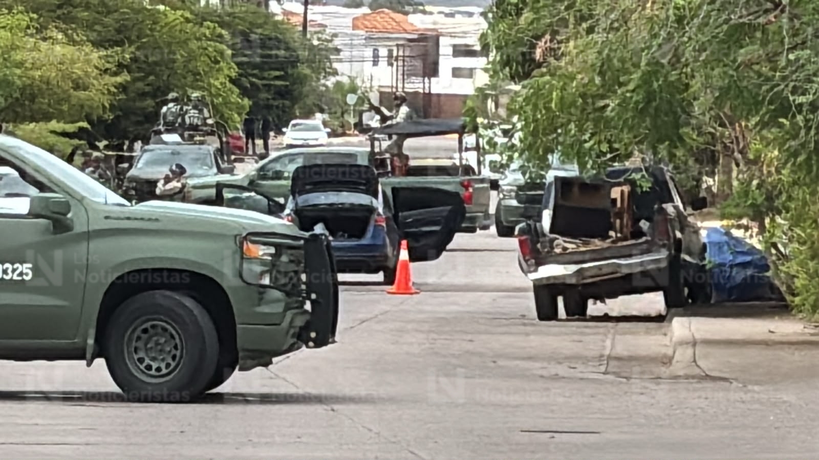 Ataque armado contra tripulantes de un vehículo en la Miguel Hidalgo de Culiacán