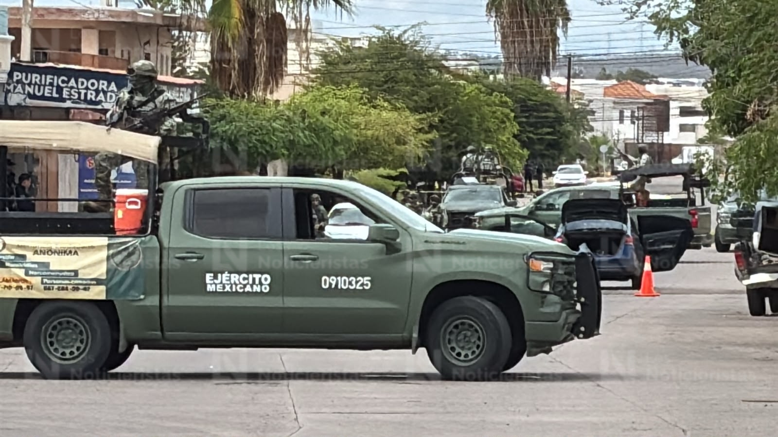 Ataque armado contra tripulantes de un vehículo en la Miguel Hidalgo de Culiacán