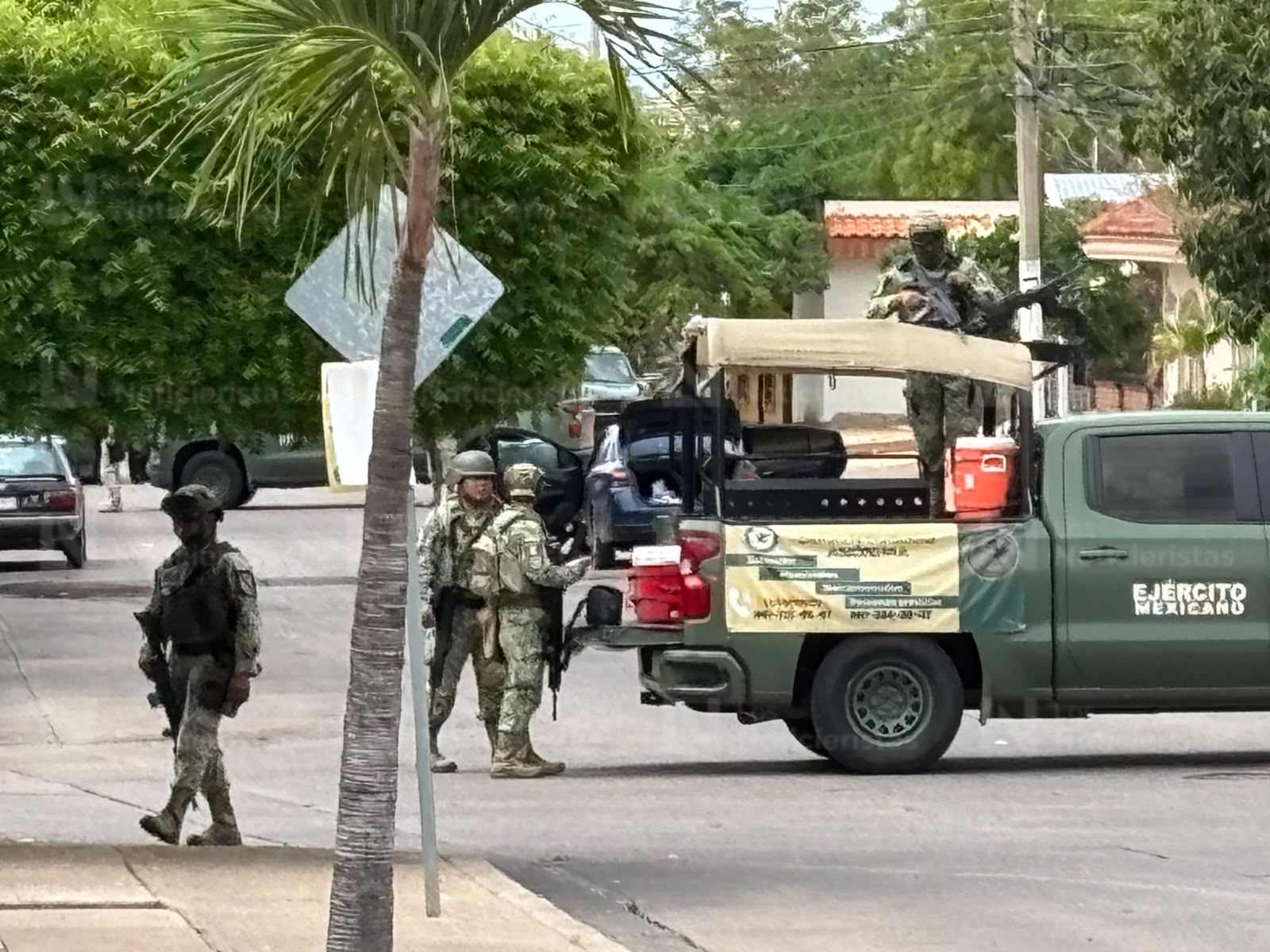 Ataque armado contra tripulantes de un vehículo en la Miguel Hidalgo de Culiacán