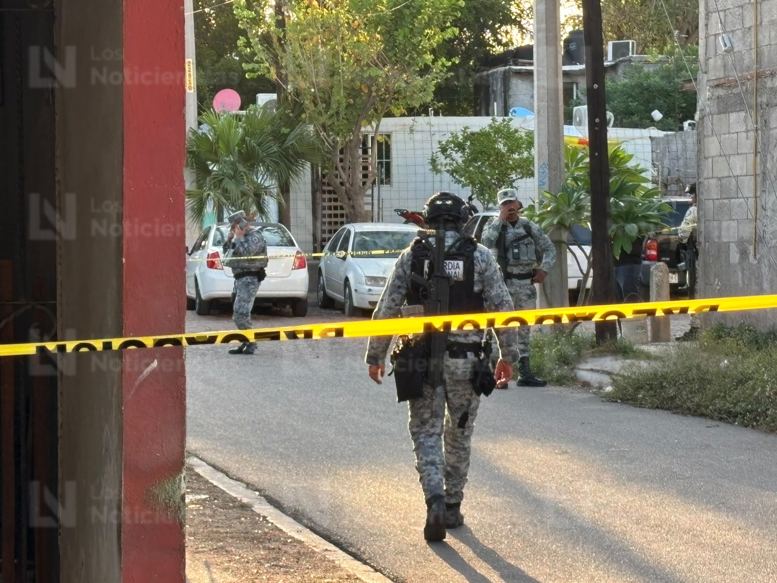Atacan a balazos a en el fraccionamiento Los Ángeles de Culiacán