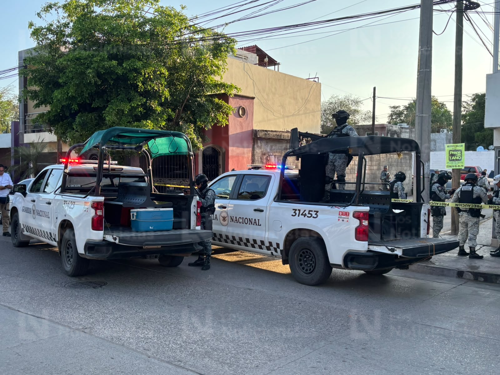 Atacan a balazos a en el fraccionamiento Los Ángeles de Culiacán