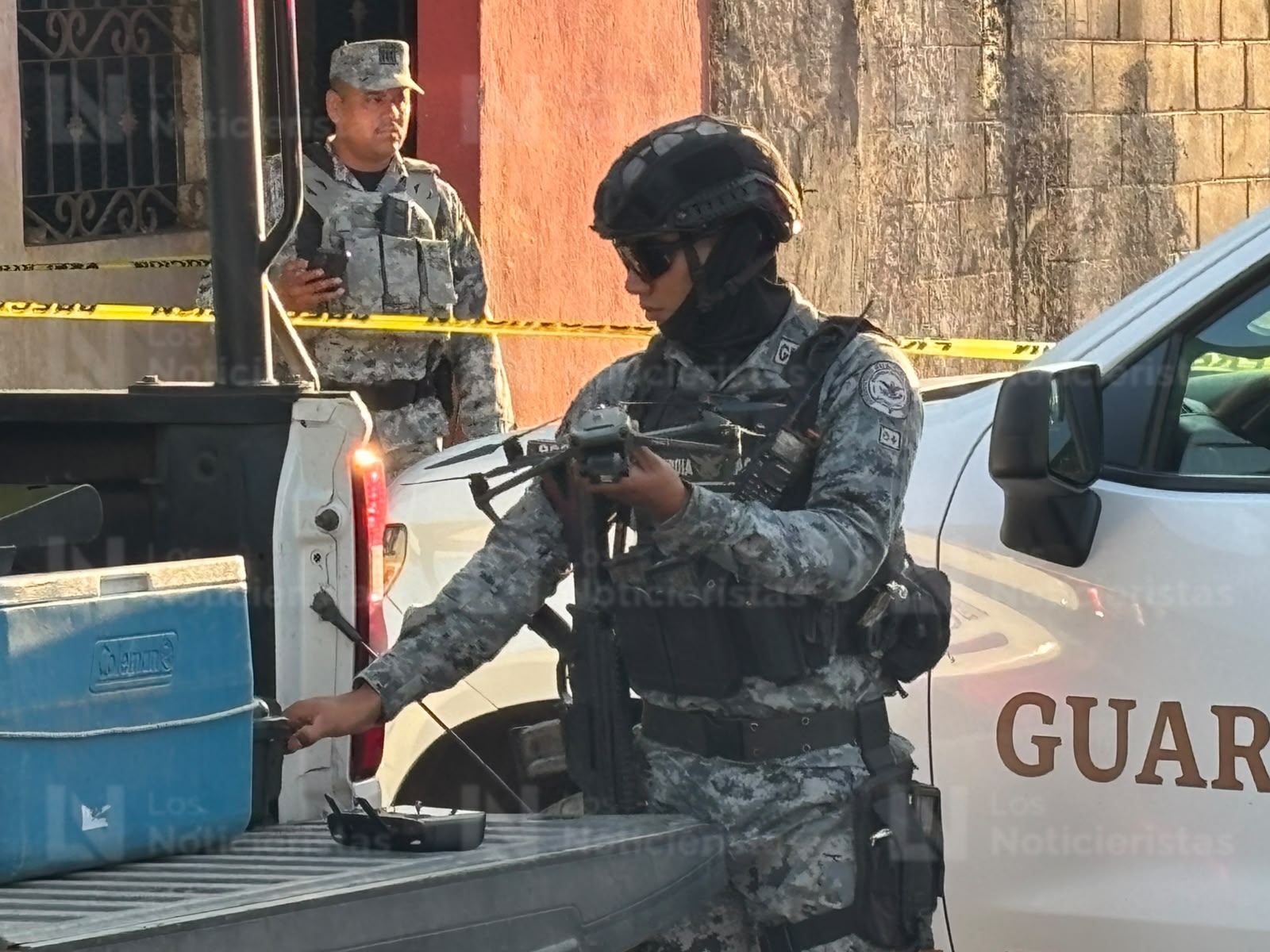 Atacan a balazos a en el fraccionamiento Los Ángeles de Culiacán
