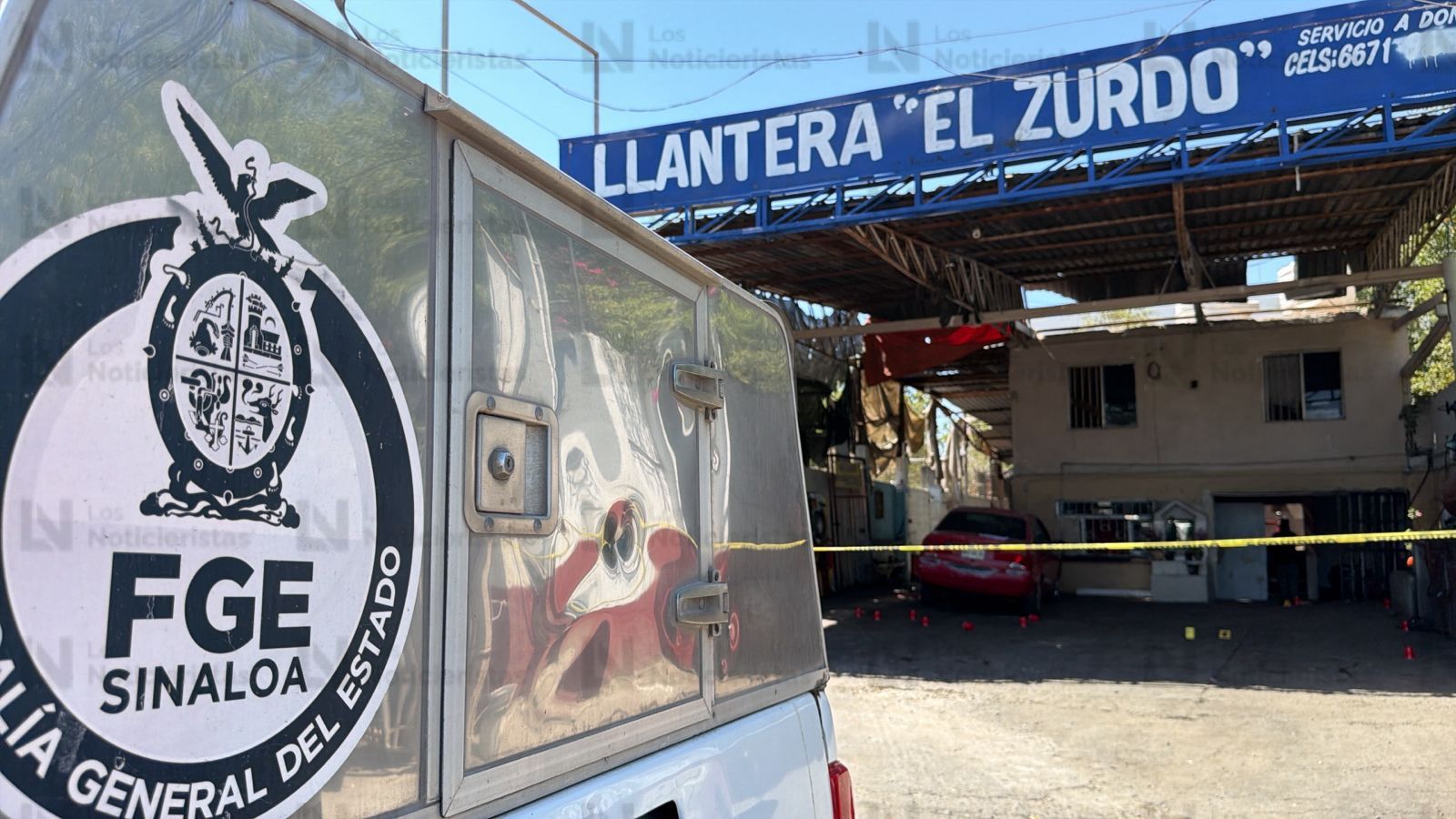 Ataque armado en una llantera en el sector La Conquista y Horizontes, en Culiacán