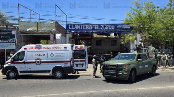 Ataque armado en una llantera deja un fallecido y un herido en el sector La Conquista de Culiacán